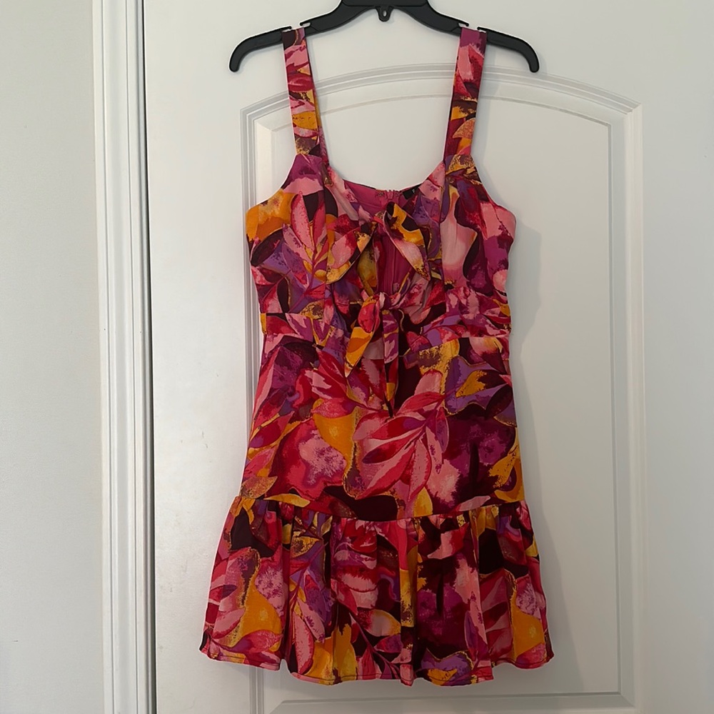 Summer Ruffle Dress with Cutouts 💖